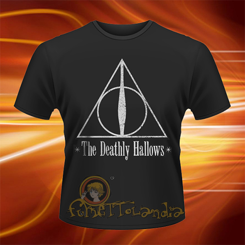 HARRY POTTER DEATHLY HALLOWS T-SHIRT (M)
