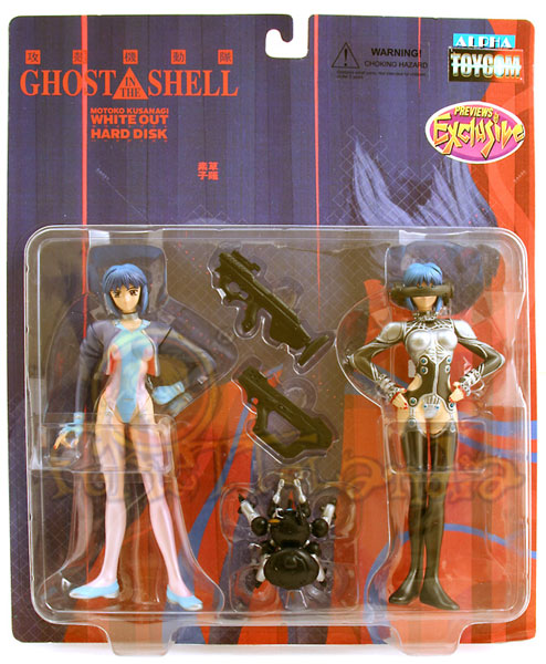 A.F. GHOST IN THE SHELL 2-PACK PREVIEWS EXCLUSIVE (F2)