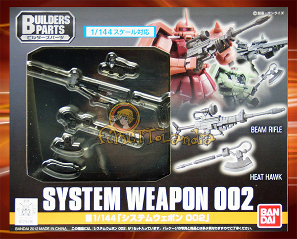 BUILDERS PARTS SYSTEM WEAPON 002 1/144 (6816)