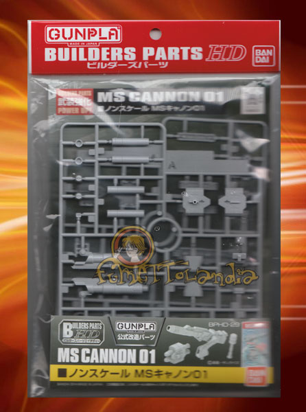 BUILDERS PARTS HD MS CANNON 01 NO SCALE (29571)