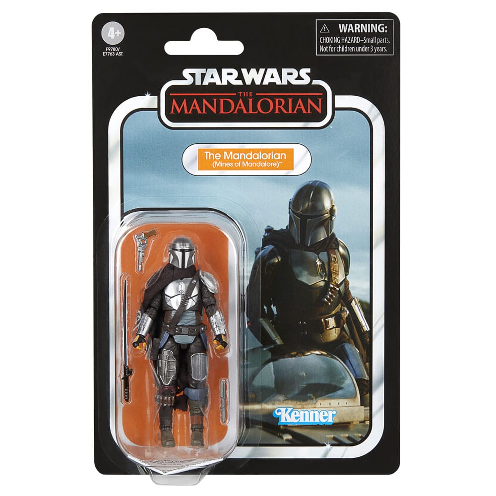 STAR WARS: THE MANDALORIAN VINTAGE COLLECTION ACTION FIGURE THE MANDALORIAN (MINES OF MANDALORE) 10