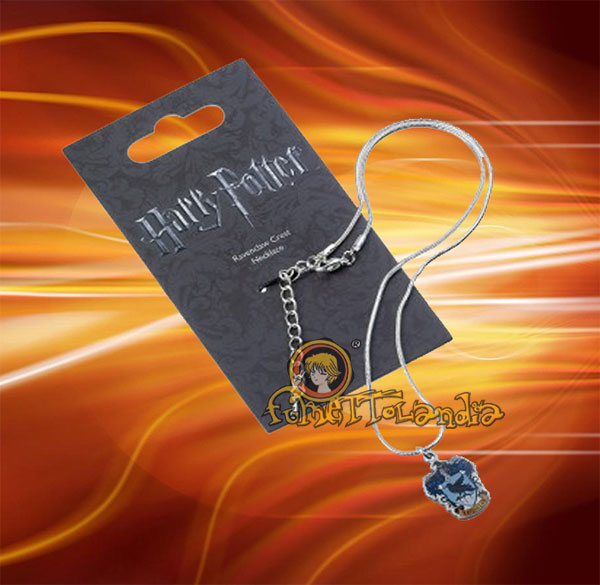 HARRY POTTER PENDANT & NECKLACE RAVENCLAW CREST (SILVER PLATED)