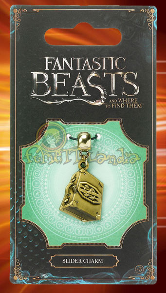 FANTASTIC BEASTS CHARM SUITCASE (ANTIQUE BRASS PLATED)