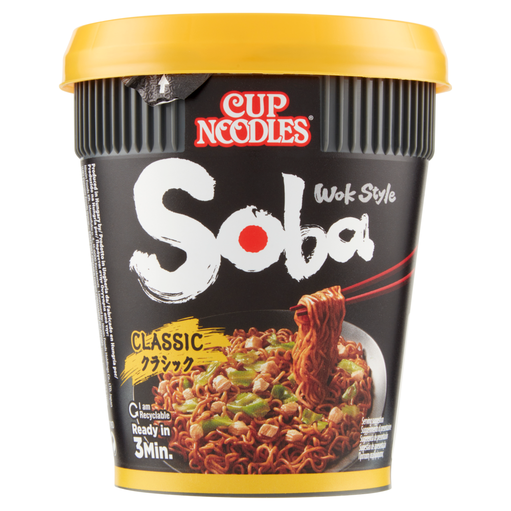 NISSIN CUP NOODLES WOK STYLE SOBA CLASSIC