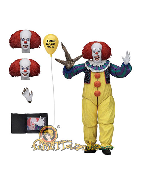 STEPHEN KING\'S IT 1990 ACTION FIGURE ULTIMATE PENNYWISE VERSION