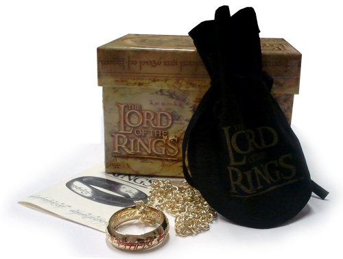 LOTR LORD OF THE RINGS UNICO ANELLO RED VERSION