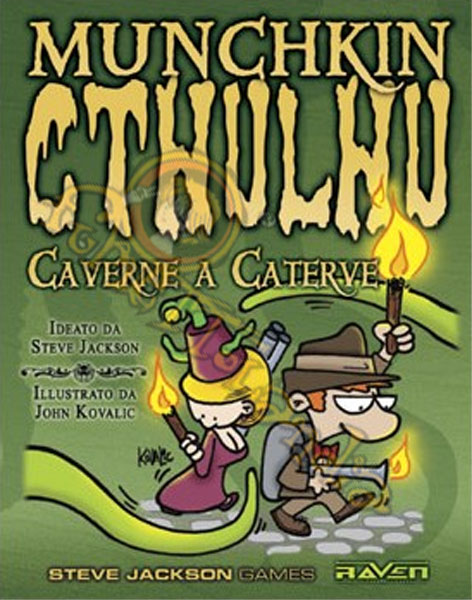 GAMES MUNCHKIN CTHULHU 4 CAVERNE A CATERVE
