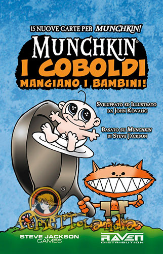 GAMES MUNCHKIN I COBOLDI MANGIANO I BAMBINI