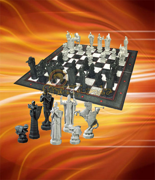 HARRY POTTER CHESS SET WIZARDS CHESS