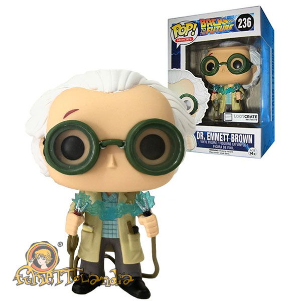 POP! MOVIES #236 PVC BACK TO THE FUTURE DR. EMMETT BROWN LC EXCLUSIVE