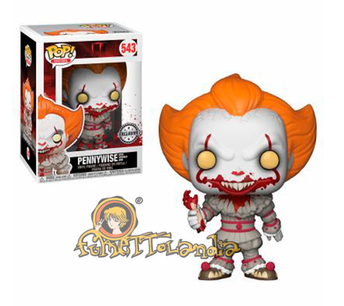 POP! MOVIES #543 PVC IT 2017 PENNYWISE W/SEVERED ARM