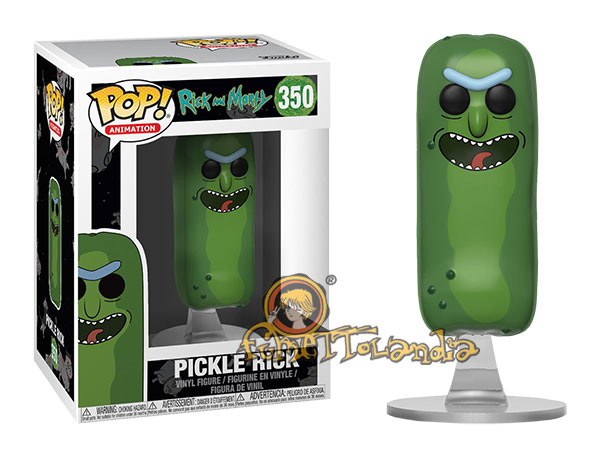 POP! ANIMATION #350 PVC RICK AND MORTY PICKLE RICK NO LIMBS