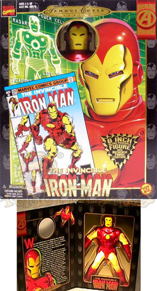 BAMBOLA MARVEL FAMOUS COVER IRON-MAN (F2)