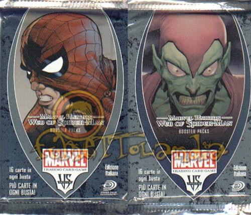 CARDS MARVEL VS SYSTEM MARVEK KNIGHTS/WEB OF SPIDERMAN BUSTE ITA