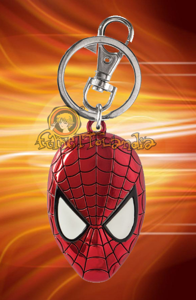 MARVEL METAL KEYCHAIN SPIDER-MAN HEAD