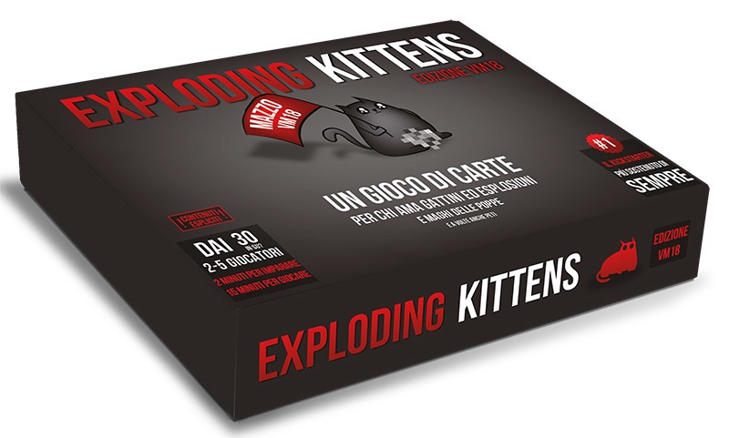 EXPLODING KITTENS EDIZIONE VM18