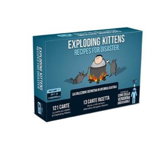 EXPLODING KITTENS RECIPES FOR DISASTER