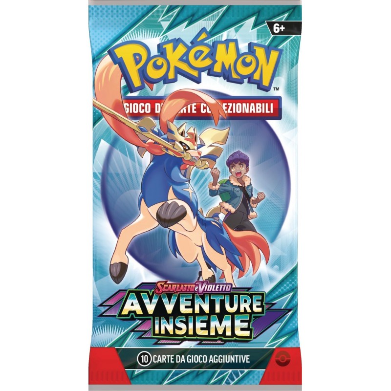 POKEMON SCARLATTO E VIOLETTO AVVENTURE INSIEME BUSTA SINGOLA