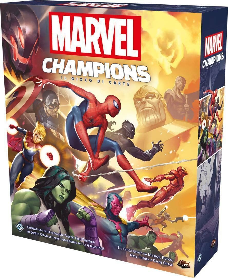 MARVEL CHAMPIONS CARD GAME SCATOLA BASE