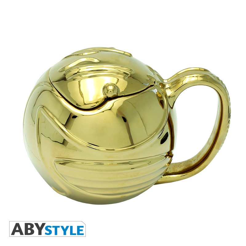 HARRY POTTER MUG 3D GOLDEN SNITCH