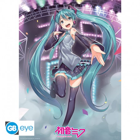 HATSUNE MIKU POSTER MIKU STAGE (52X38)