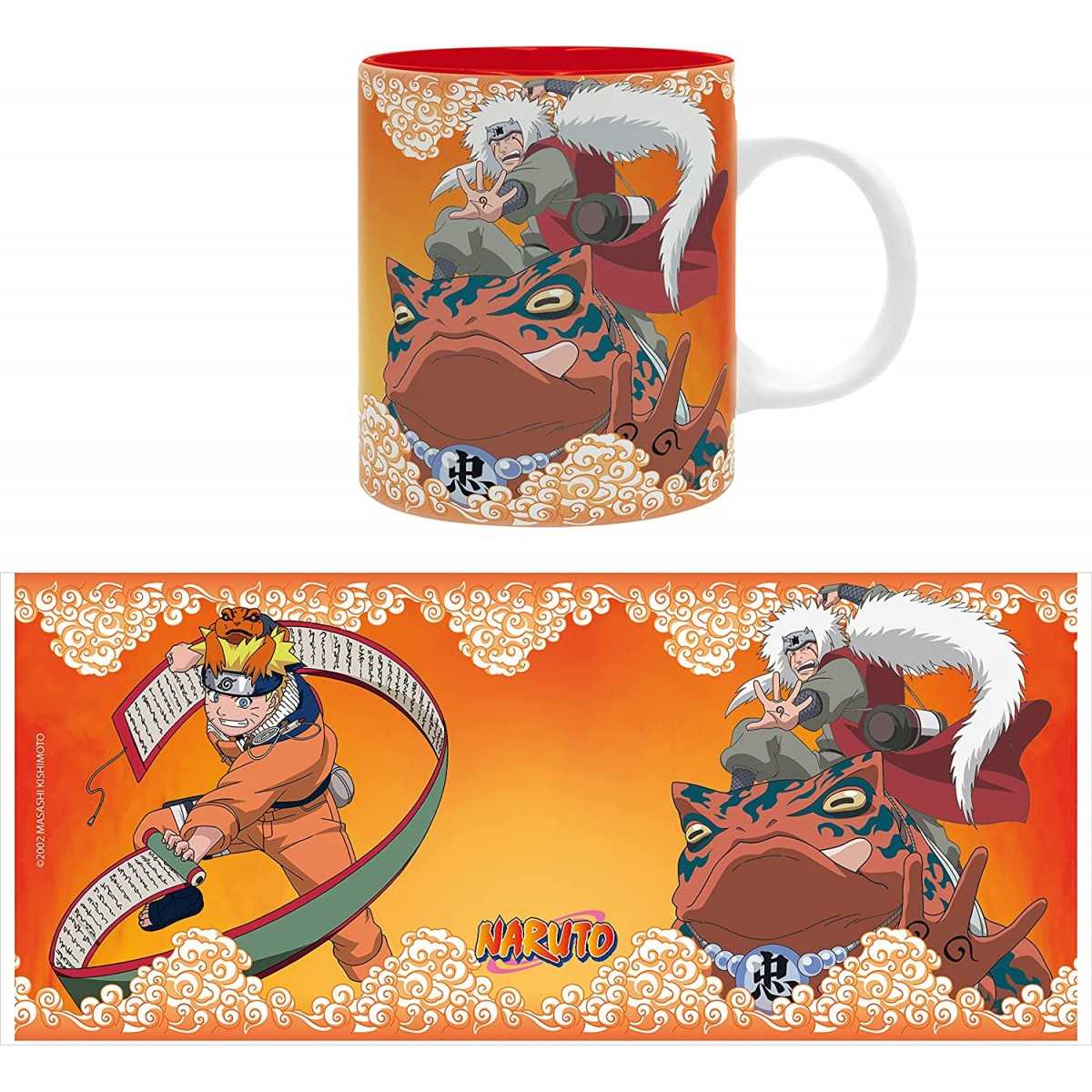 NARUTO MUG 320 ML JIRAIYA & NARUTO SUBLI