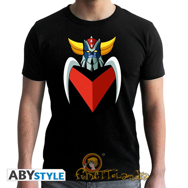 GRENDIZER BUST ANIME SHORT SLEEVE T SHIRT (L)