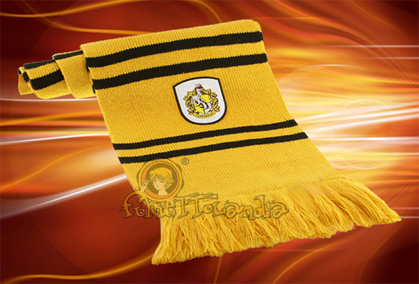 HARRY POTTER SCIARPA TASSOROSSO HUFFLEPUFF SCARF