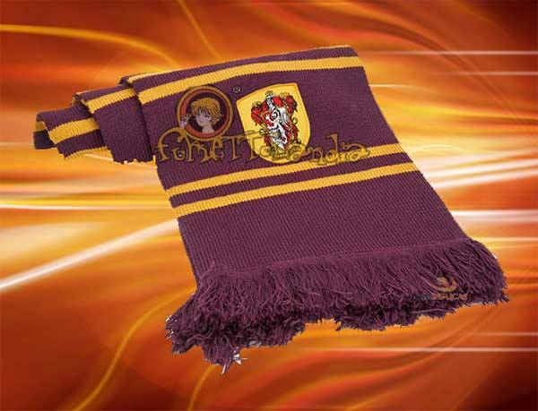 HARRY POTTER SCIARPA GRIFONDORO GRYFFINDOR SCARF