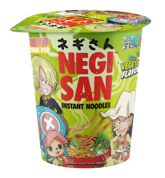 NEGI SAN INSTANT NOODLES ONE PIECE SPICY VEGETABLE FLAVOUR (SOFT)