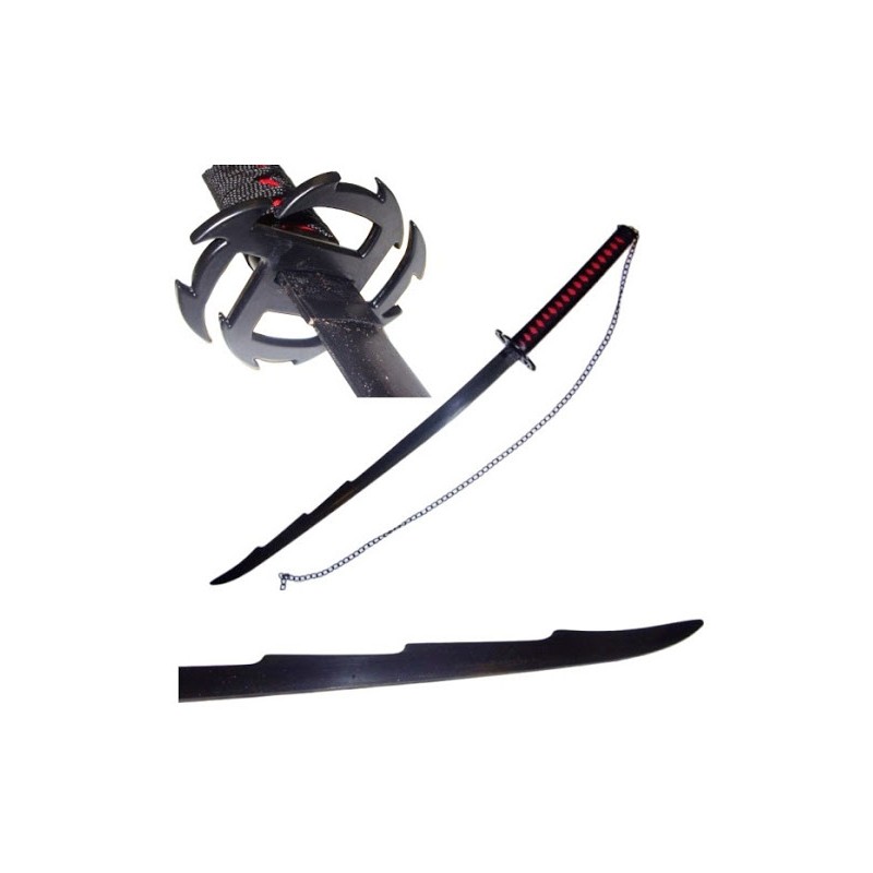 SPADA KATANA BLEACH ZANGETSU ICHIGO FULLBRING BANKAI SWORD 140 CM SH543