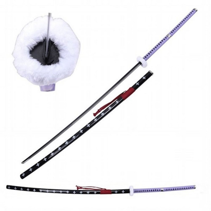 SPADA KATANA ONE PIECE TRAFALGAR LAW SWORD KIKOKU LAMENTO SPETTRALE 168 CM XS9470L