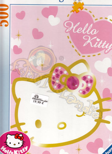 PUZZLE RAVENSBURGER 500 PZ: HELLO KITTY SCINTILLANTE