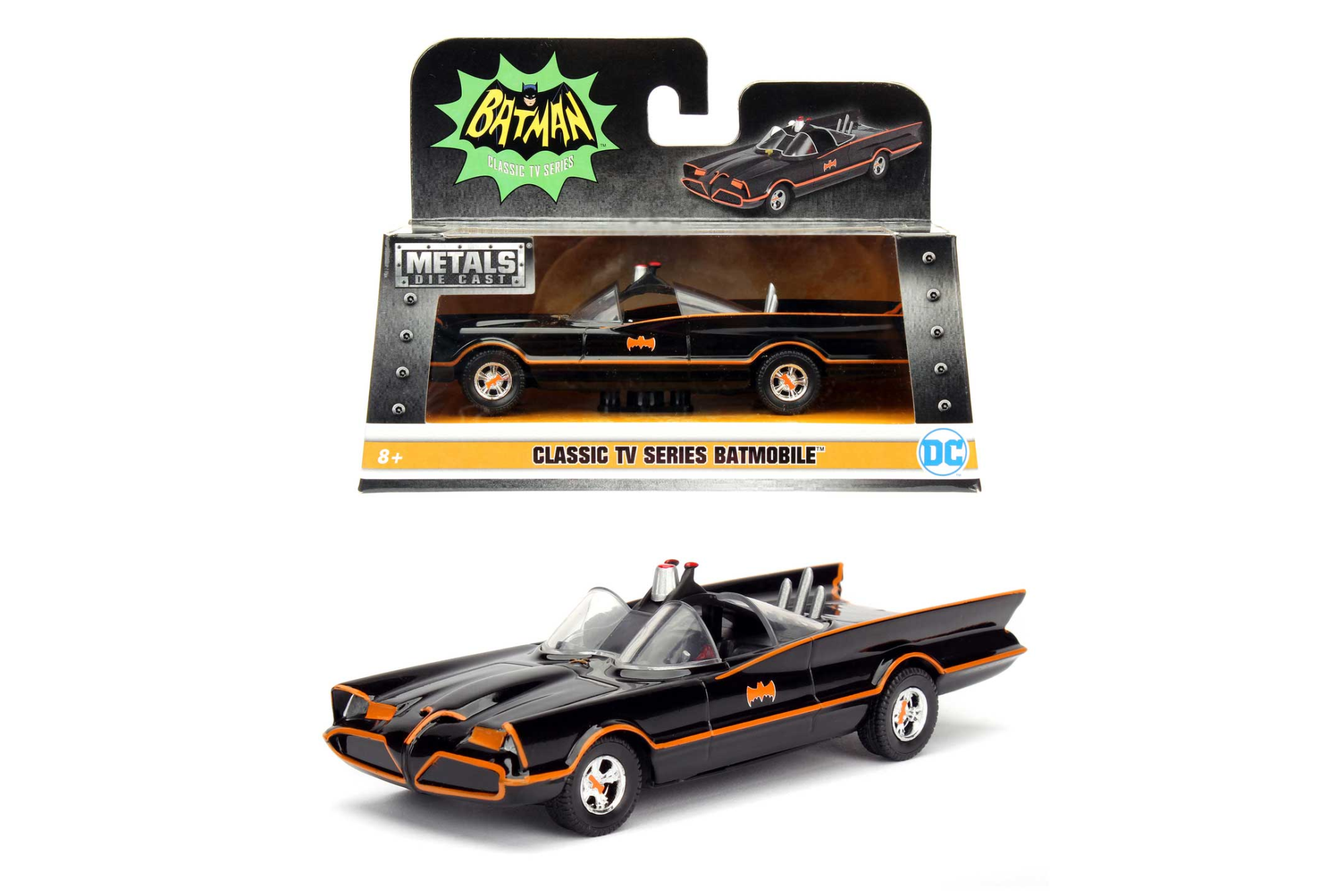 BATMAN DIECAST 1/32 1966 CLASSIC TV SERIES BATMOBILE