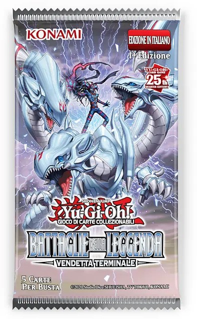 YU-GI-OH! BATTAGLIE DELLA LEGGENDA VENDETTA TERMINALE BUSTA SINGOLA