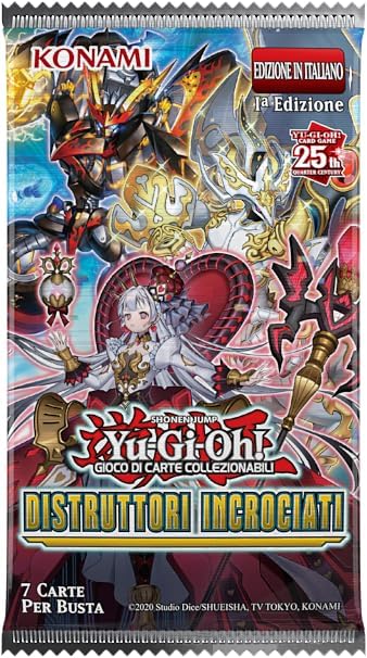 YU-GI-OH! DISTRUTTORI INCROCIATI BUSTA