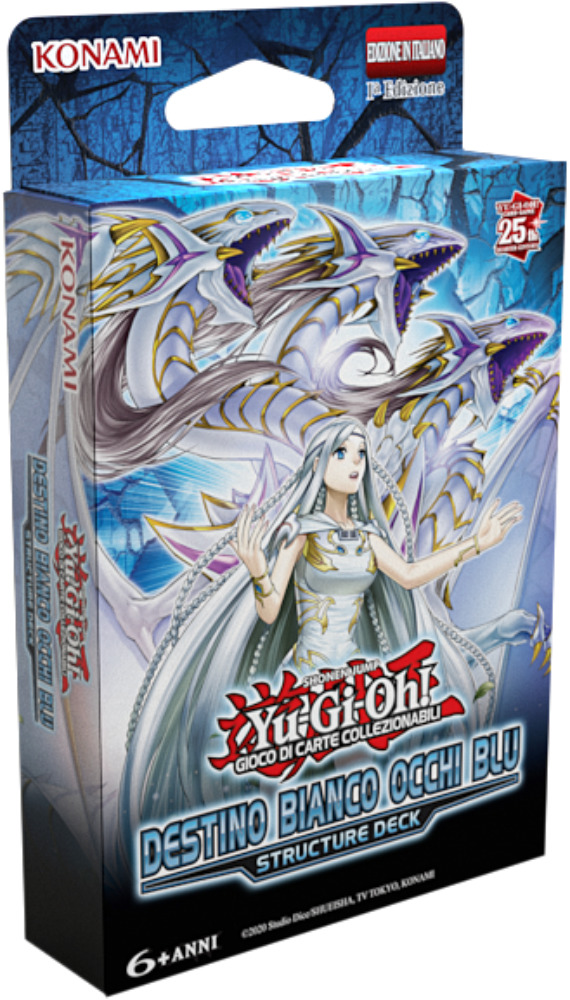 YU-GI-OH! DESTINO BIANCO OCCHI BLU MAZZO