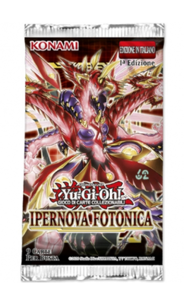 YU-GI-OH! IPERNOVA FOTONICA BUSTA SINGOLA