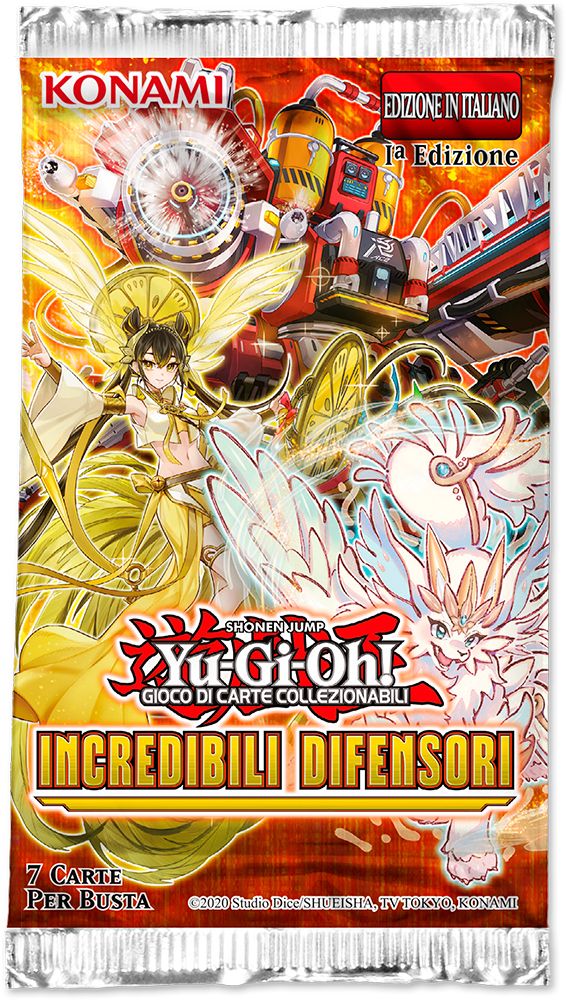 YU-GI-OH! INCREDIBILI DIFENSORI BUSTA