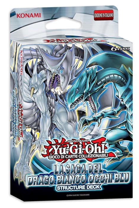 YU-GI-OH! SAGA DEL DRAGO BIANCO OCCHI BLU MAZZO