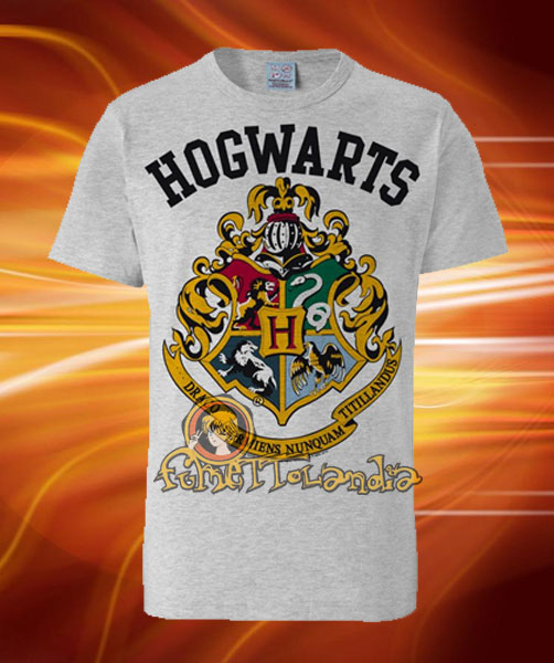 HARRY POTTER EASY FIT T-SHIRT HOGWARTS (M)