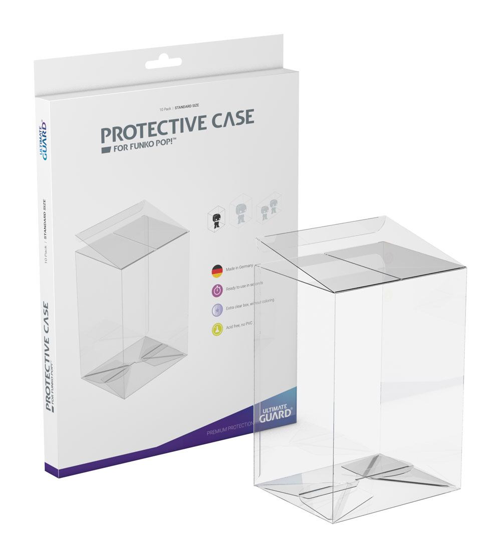 ULTIMATE GUARD PROTECTIVE CASE FOR FUNKO POP! FIGURES (10 PROTECTIONS)