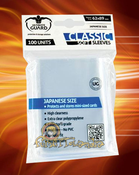 CLASSIC SOFT SLEEVES JAPANESE SIZE TRANSPARENT (62X89)