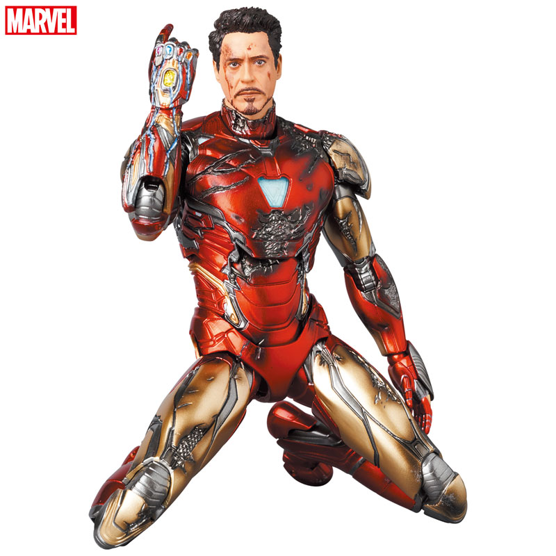 MAFEX #195 MAFEX IRON MAN MARK 85 (BATTLE DAMAGE VER.)