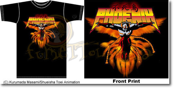 MAGLIETTE PHOENIX T-SHIRT BLACK L SIZE (LARGE) (CSP13415)