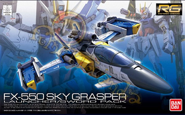 RG #006 FX-550 SKYGRASPER LAUNCHER/SWORD PACK 1/144 (12664)