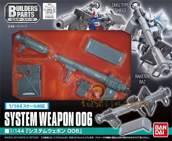 BUILDERS PARTS SYSTEM WEAPON 006 1/144 (46440)