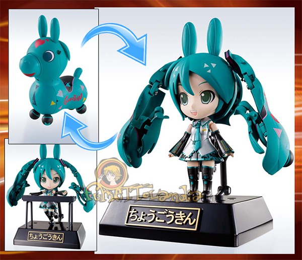 CHOGOKIN MIRACLE HENKEI MIKU HATSUNE X RODY