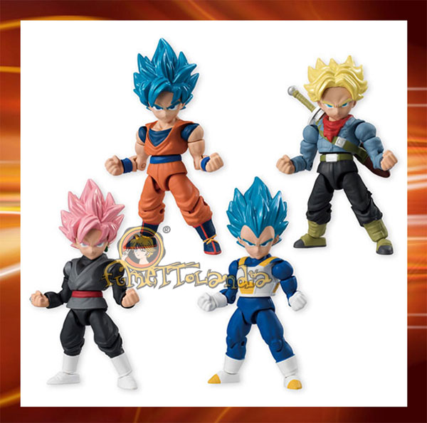 DRAGON BALL 66 ACTION DASH 02 SUPER SAIYAN GOD SUPER SAIYAN VEGETA