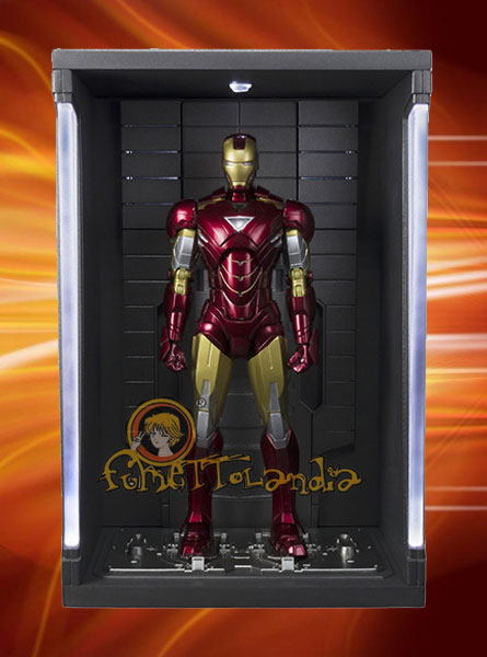 S.H.FIGUARTS IRON MAN MARK VI + HALL OF ARMOR SET